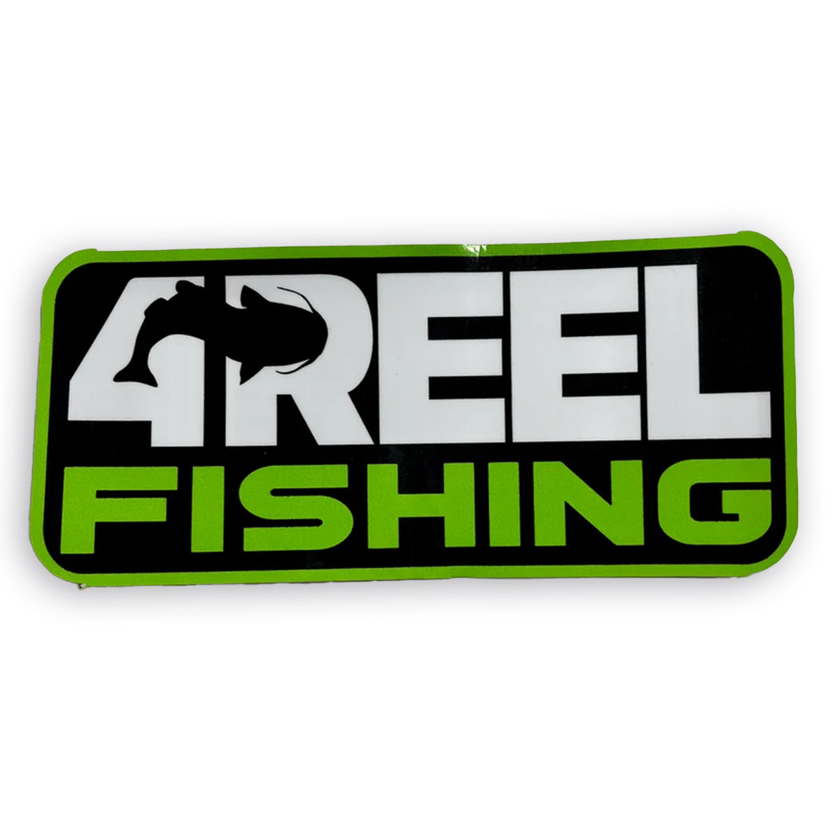 4REEL Green Decal 2.75"x6"