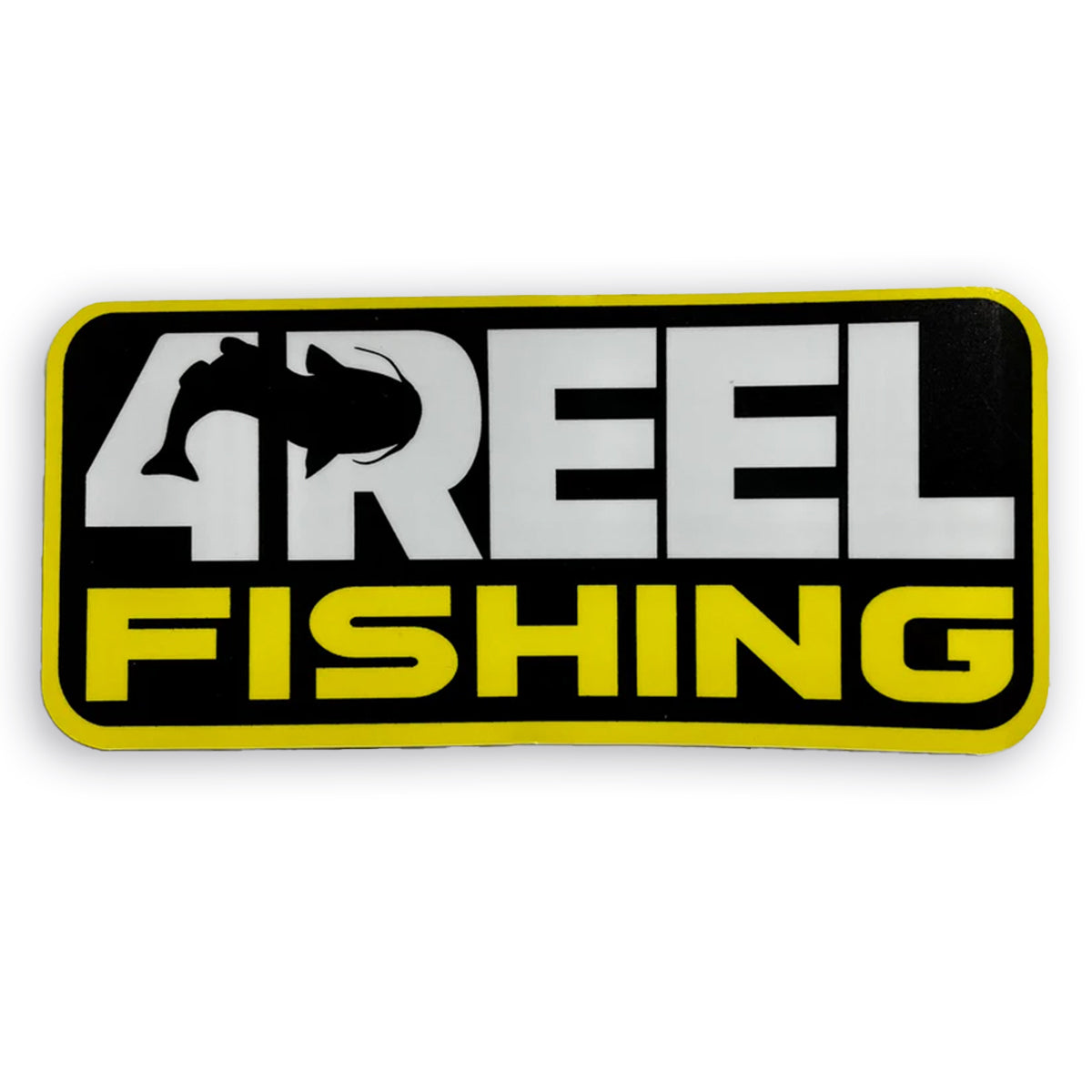 4REEL Yellow Decal 2.75"x6"