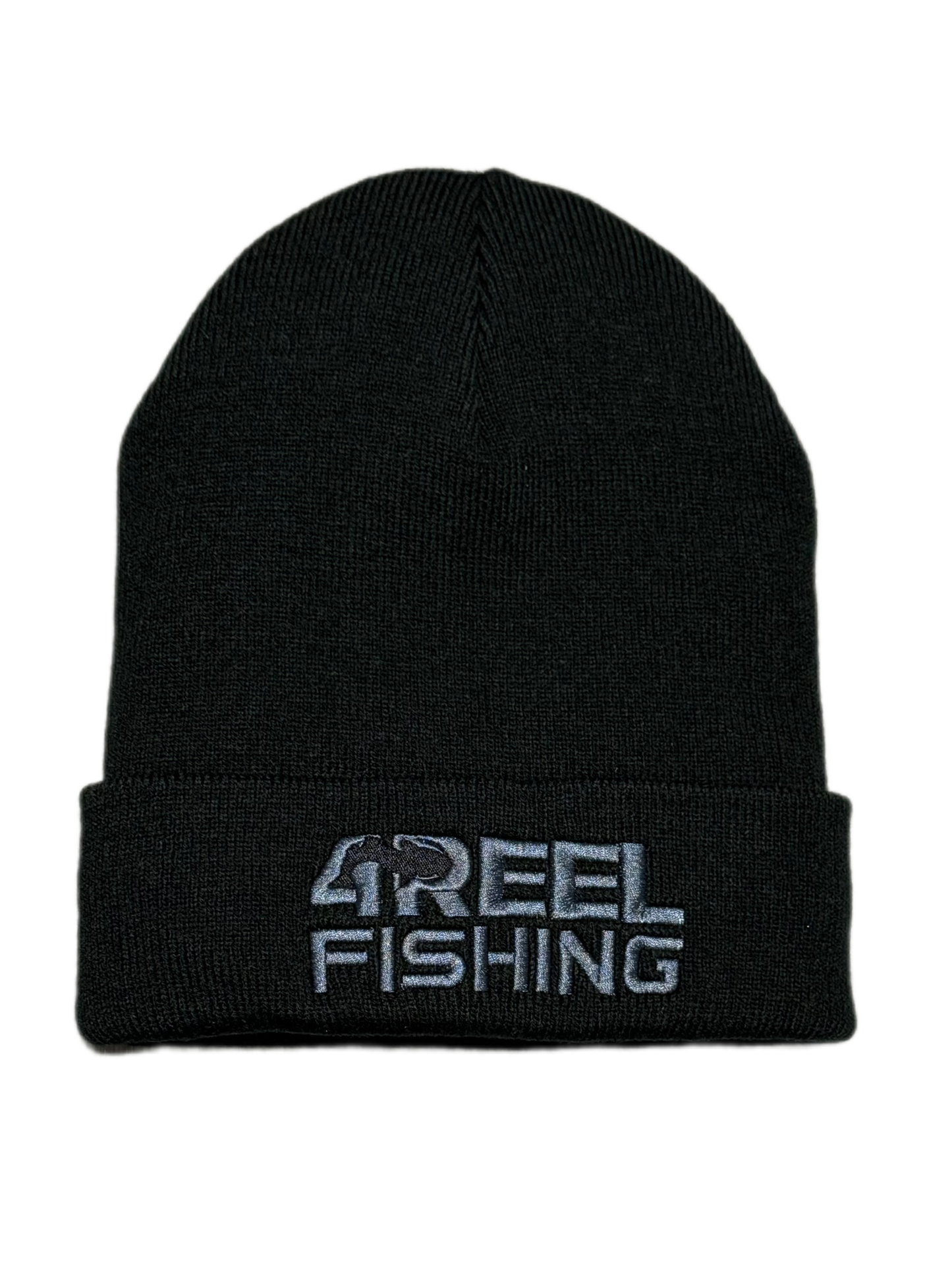 4REEL Embroidered Toboggan - Black