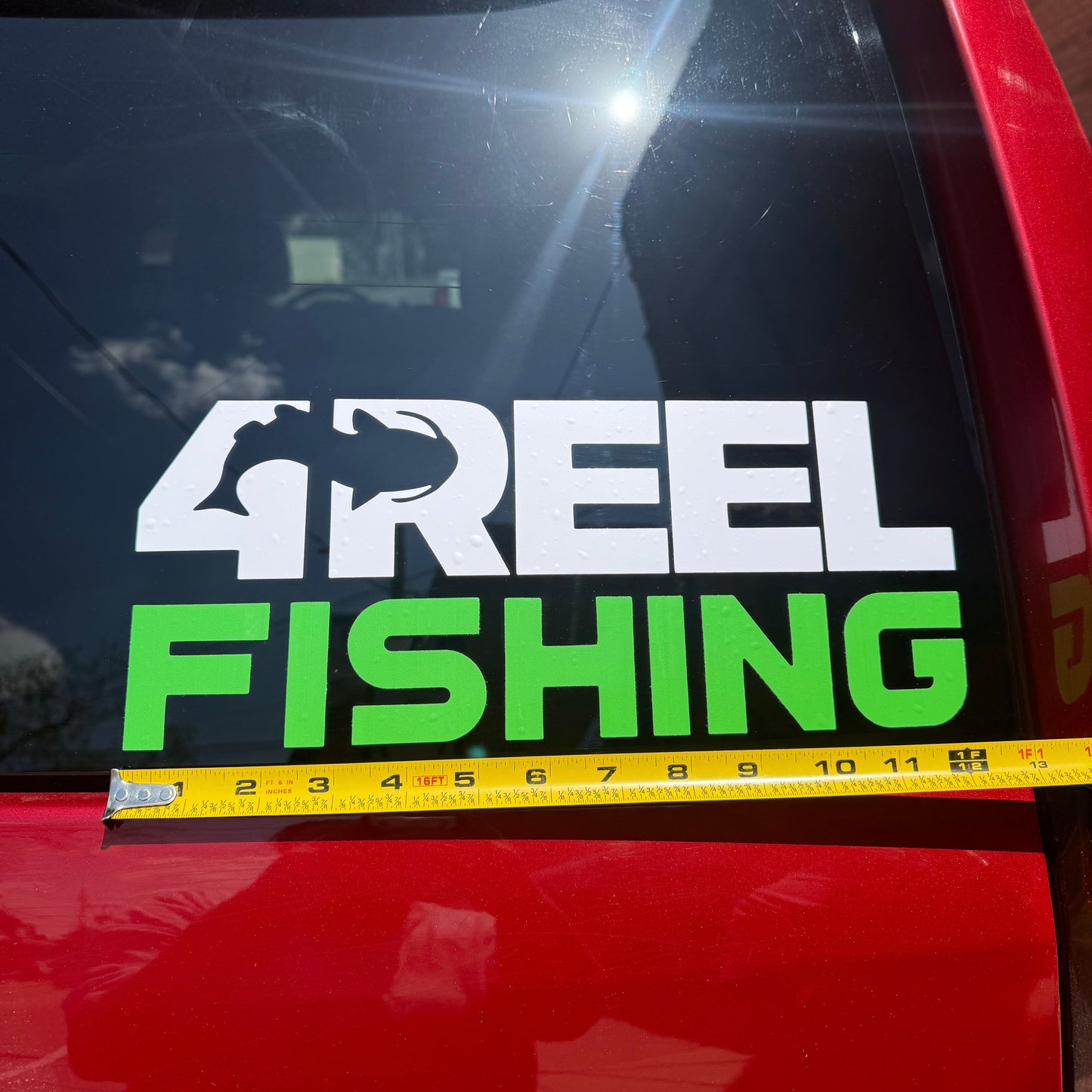 4REEL Fishing Decal - Large