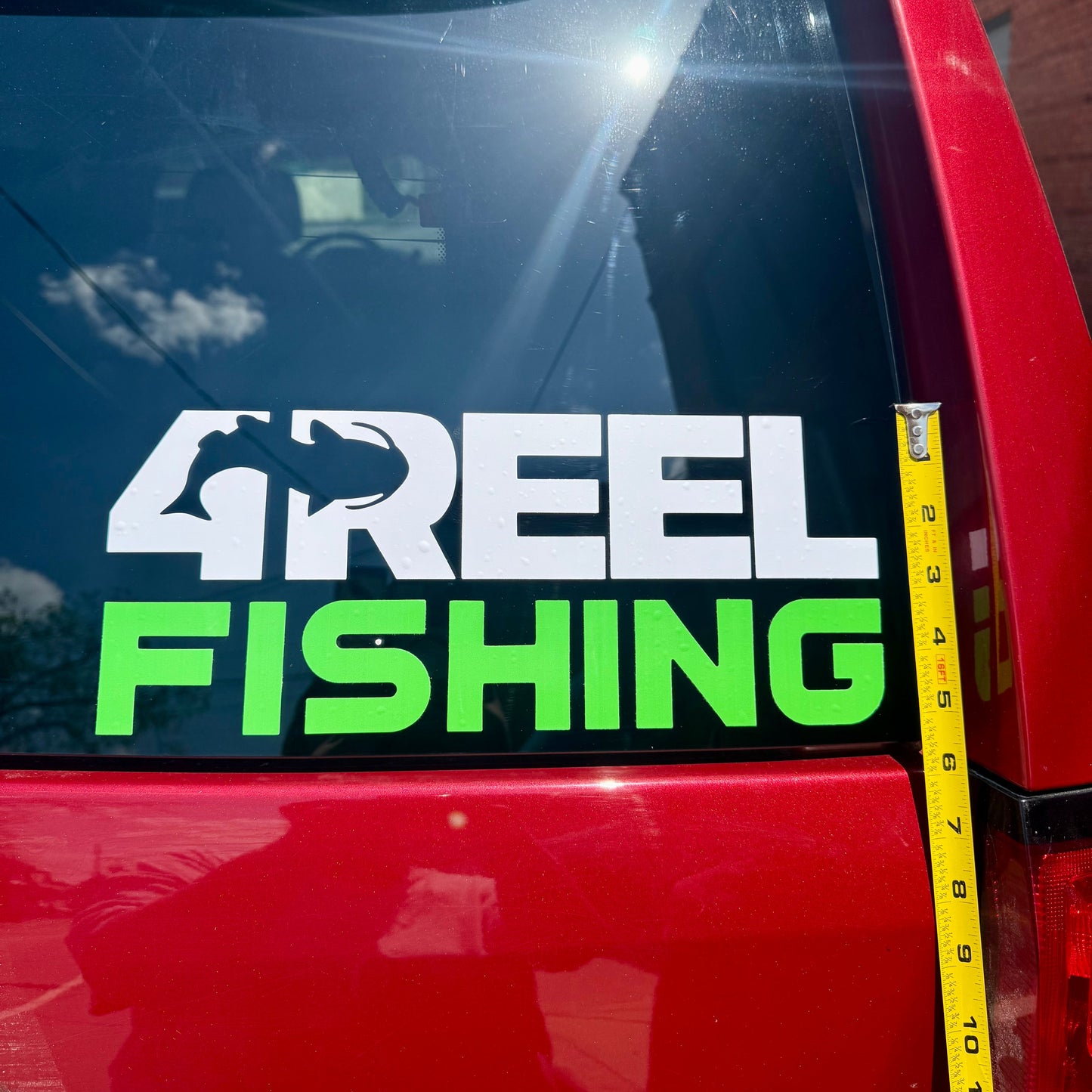 4REEL Fishing Decal - Large
