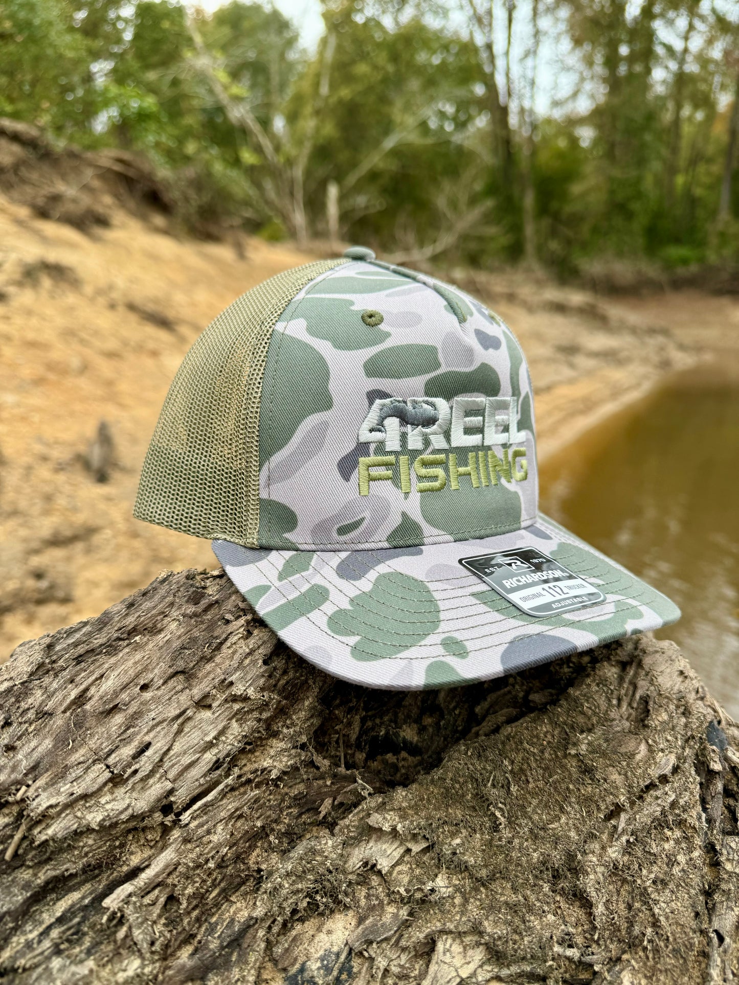 4REEL Marsh Duck Camo & Loden Mesh Snapback