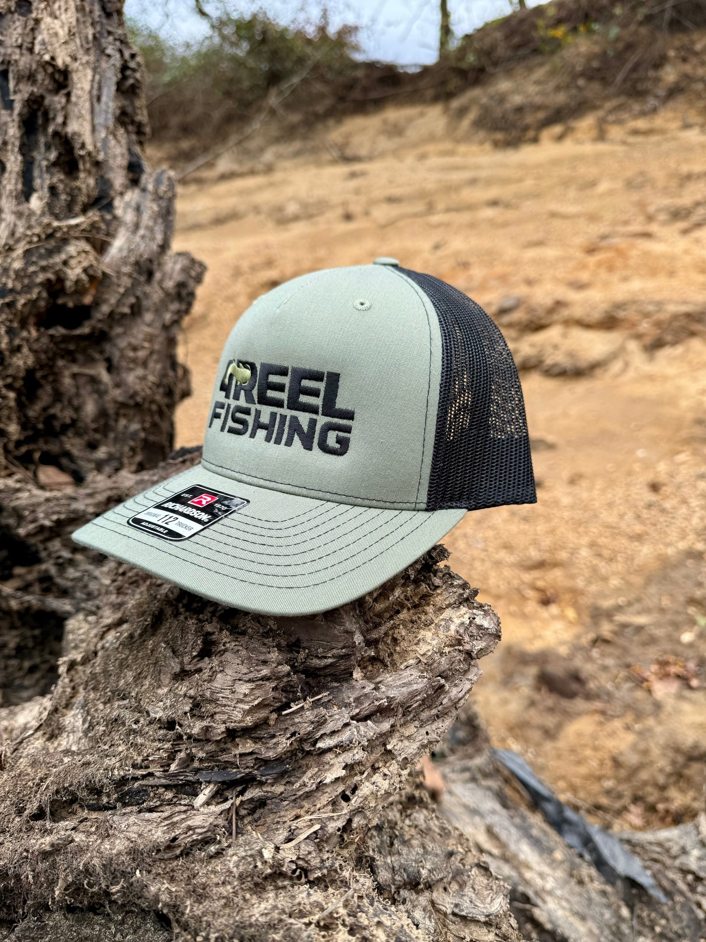 4REEL Loden & Black Mesh Snapback