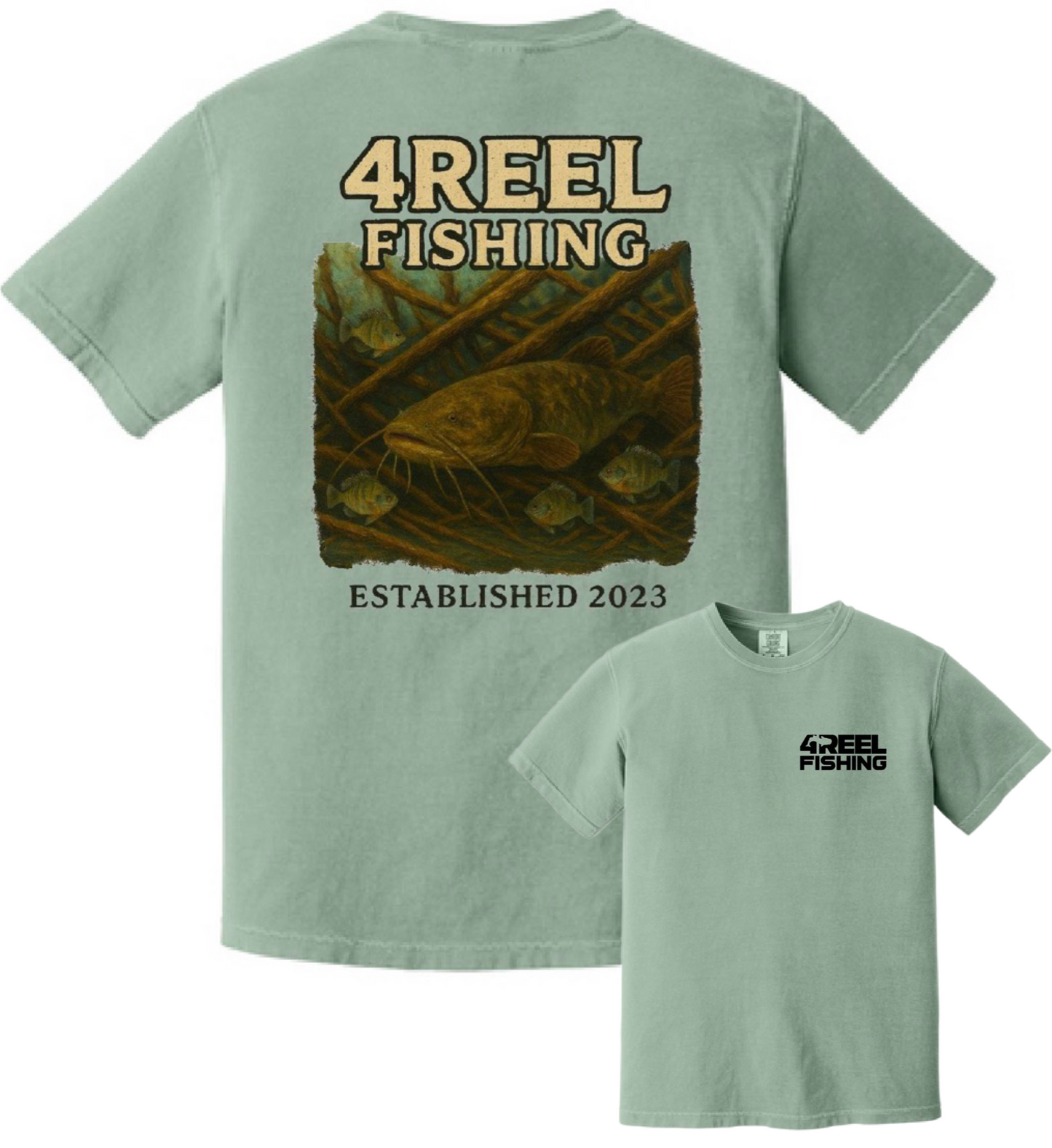 River Depths - Comfort Colors Tee (Bay)