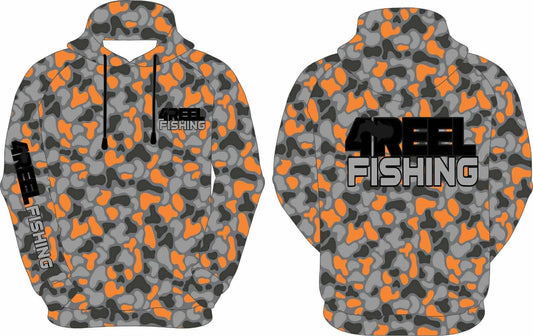 4REEL Polyester Hoodie  - River Blaze Camo