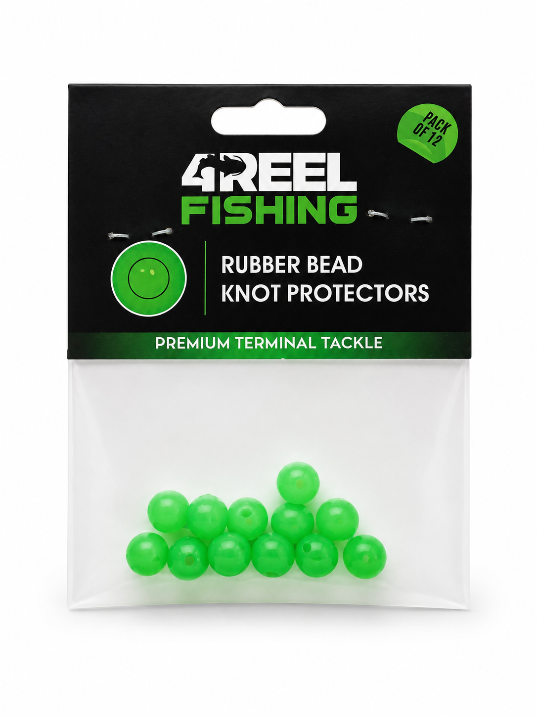 4REEL Rubber Bead Knot Protector - Pack of 12