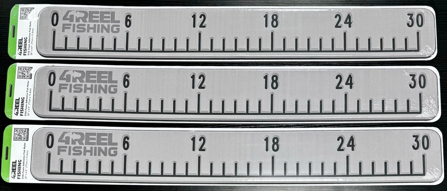 4REEL 30" EVA Adhesive Fish Ruler