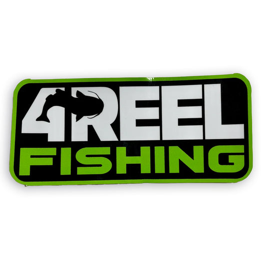 4REEL Green Decal 2.75"x6"