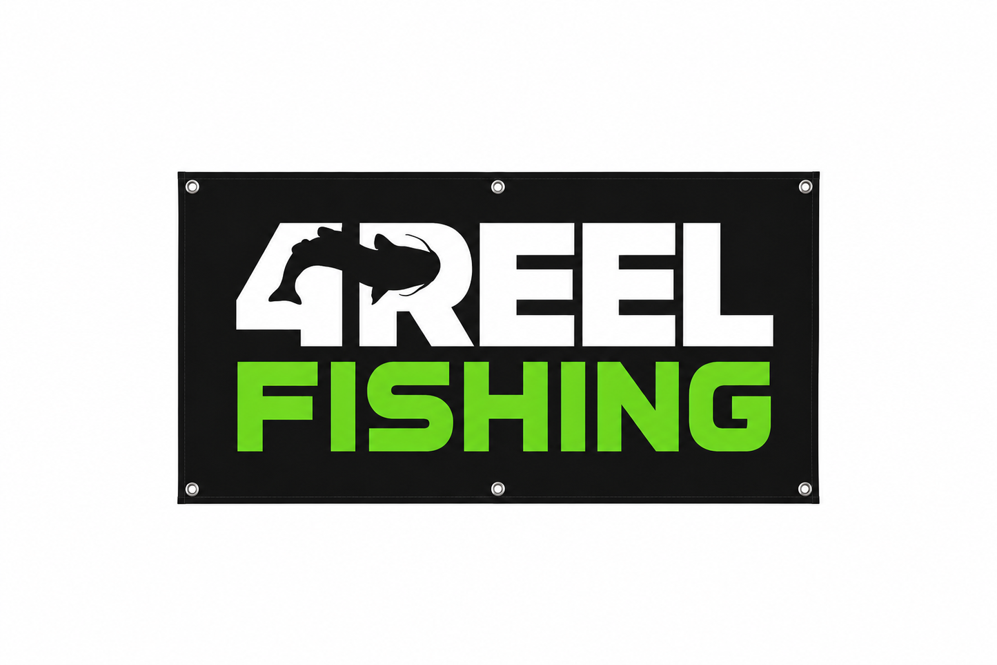 4REEL Fishing Banner - 2' X 4'