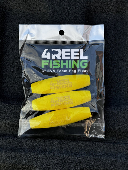 4REEL 3" EVA Peg Float - Pack of 3