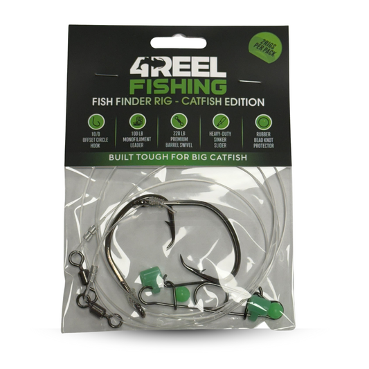 4REEL Fish Finder Rig - Catfish Edition (2 Pack)