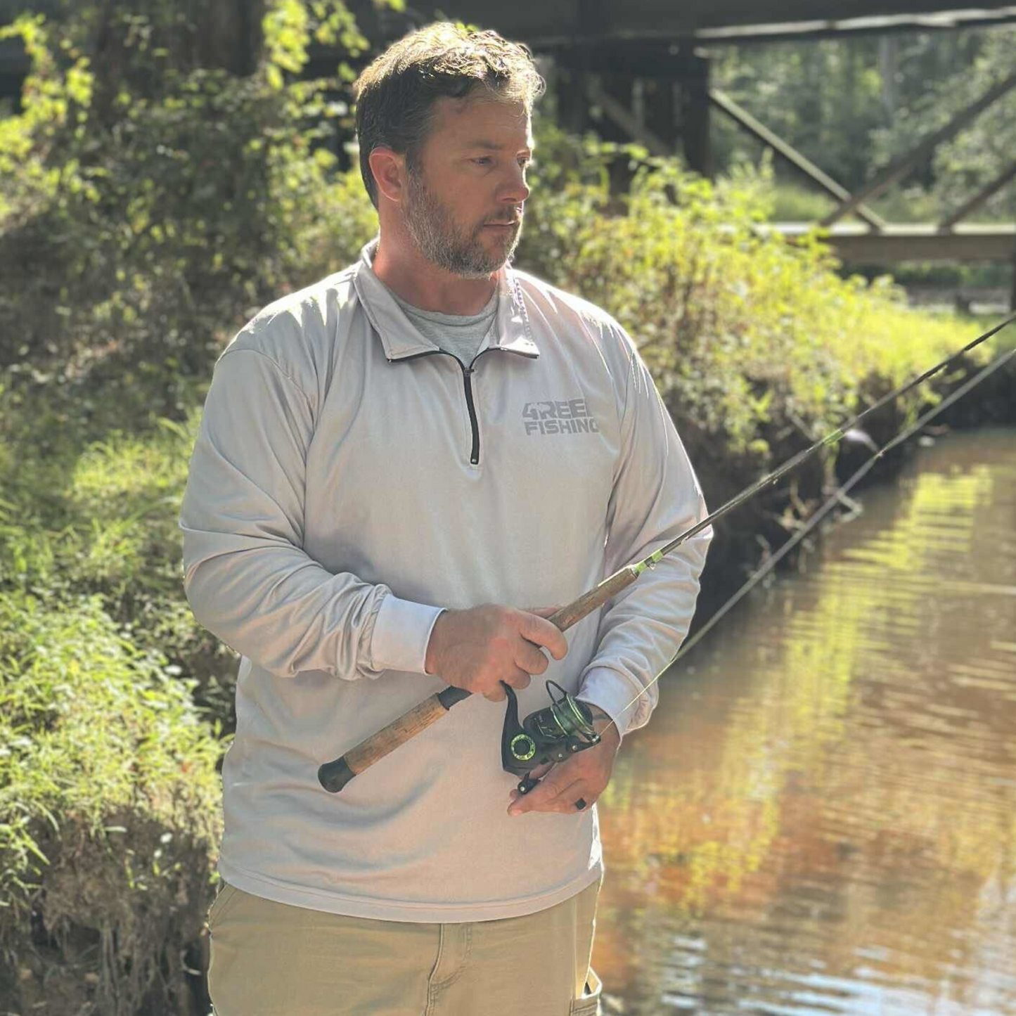Tidewater Mist Quarter Zip