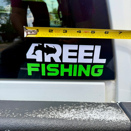 4REEL Fishing Decal - Small