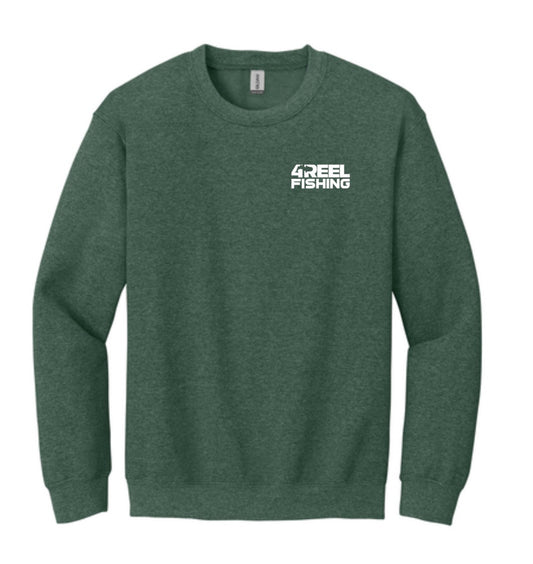 4REEL Classic Crew - Dark Heather Green
