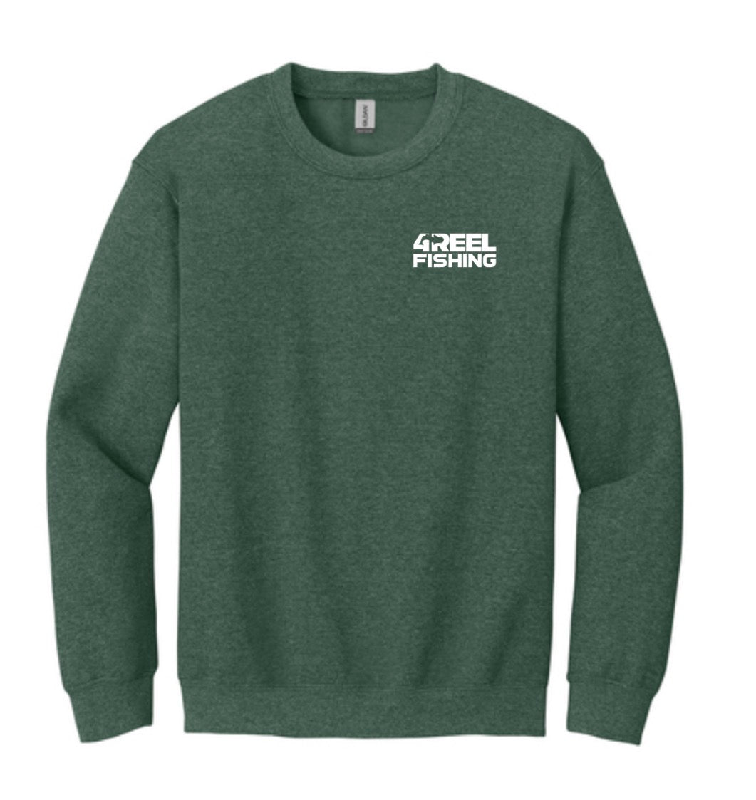 4REEL Classic Crew - Dark Heather Green