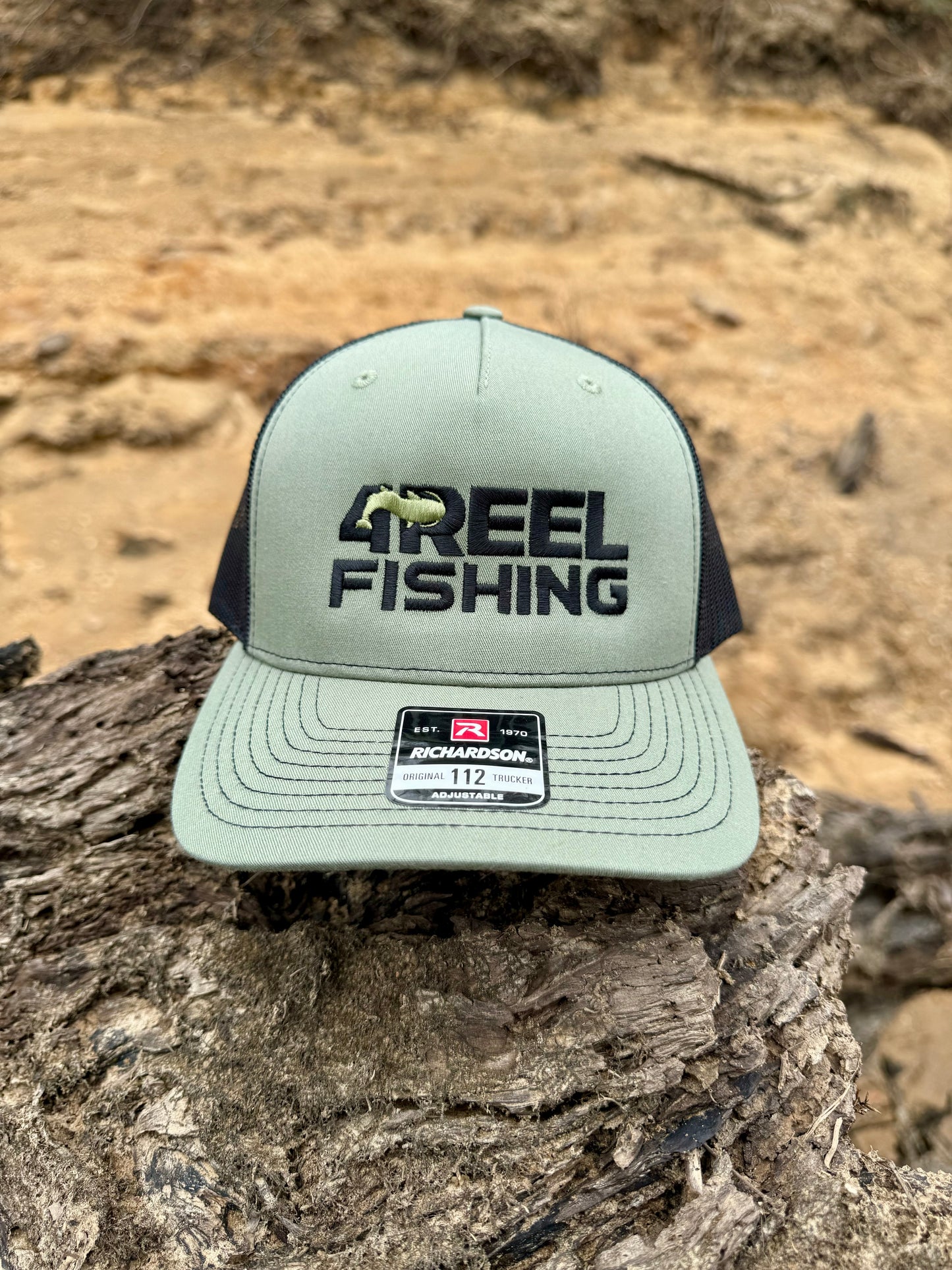 4REEL Loden & Black Mesh Snapback
