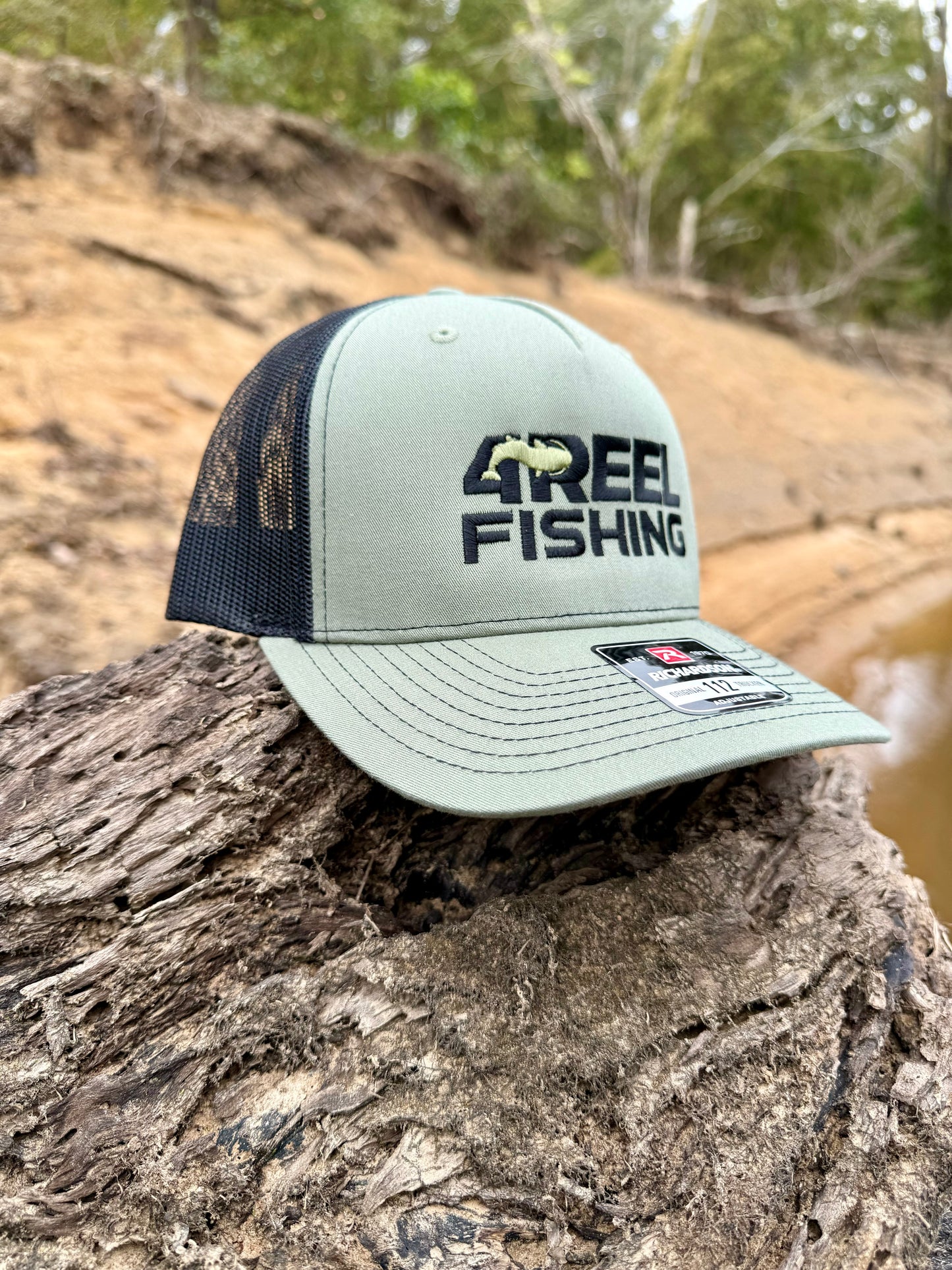 4REEL Loden & Black Mesh Snapback