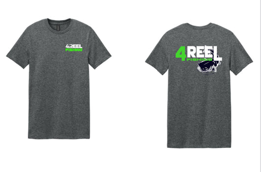 4REEL Fishing Dark Heather Grey T-Shirt
