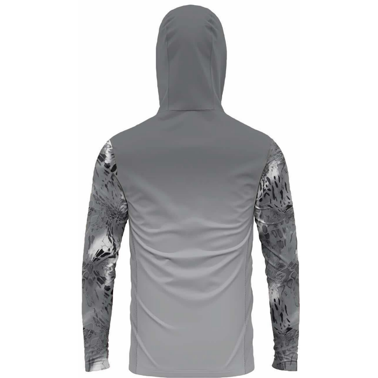 4REEL Performance Hooded Shirt UPF50+ - Stealth Grey
