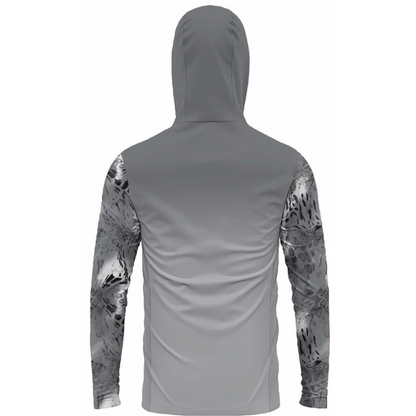 4REEL Performance Hooded Shirt UPF50+ - Stealth Grey