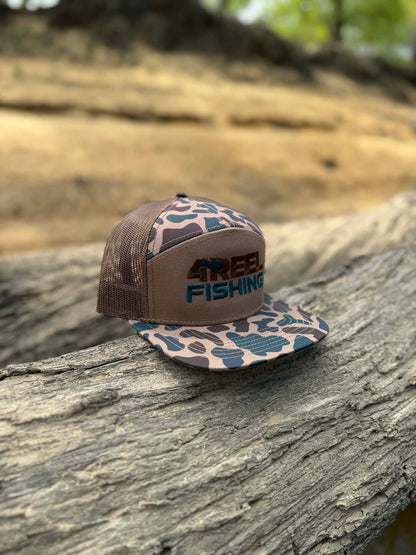 4Reel First Cast Collection 7 Panel - Camo/Brown