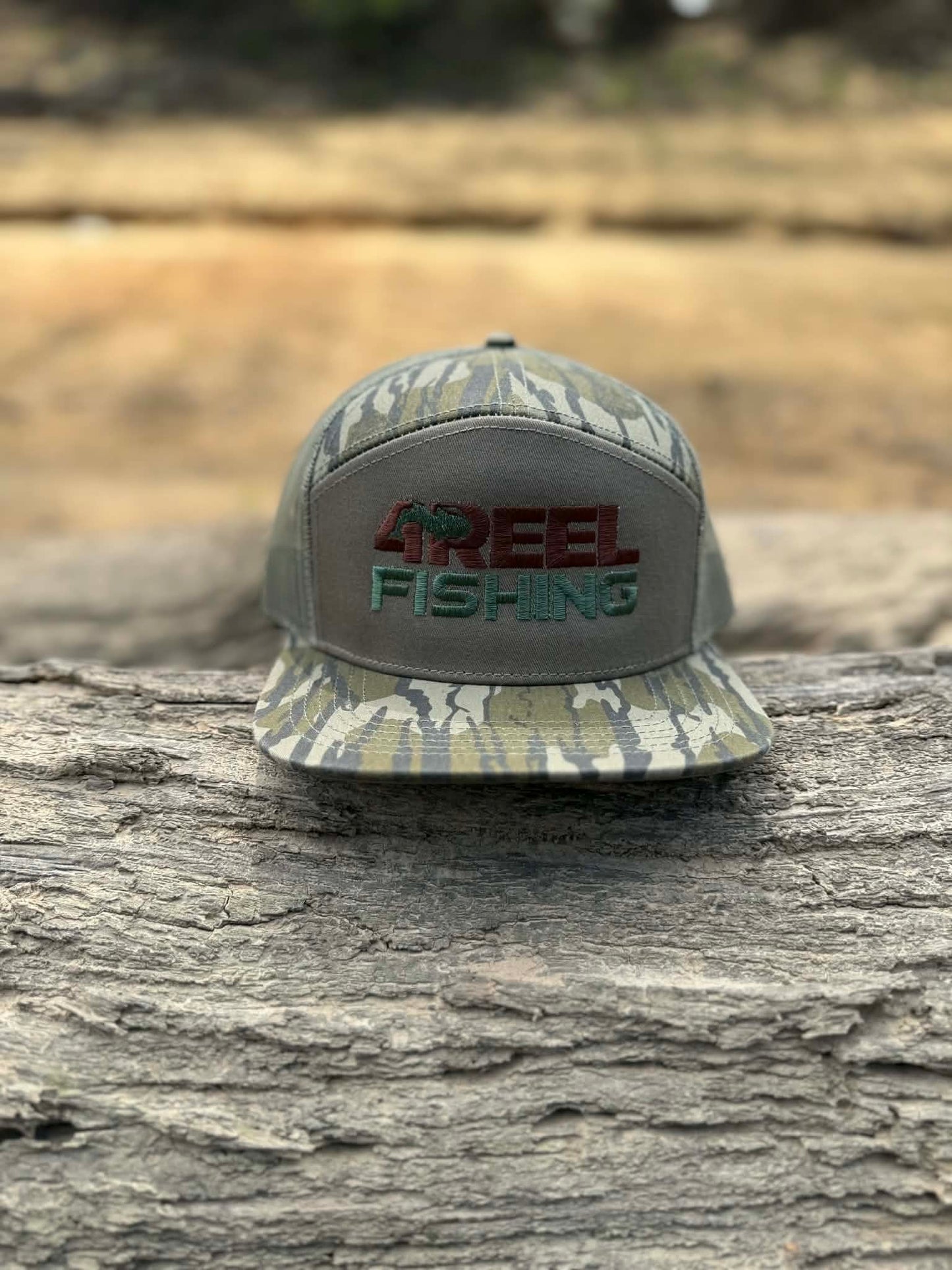 4Reel First Cast Collection 7 Panel - Camo/Green