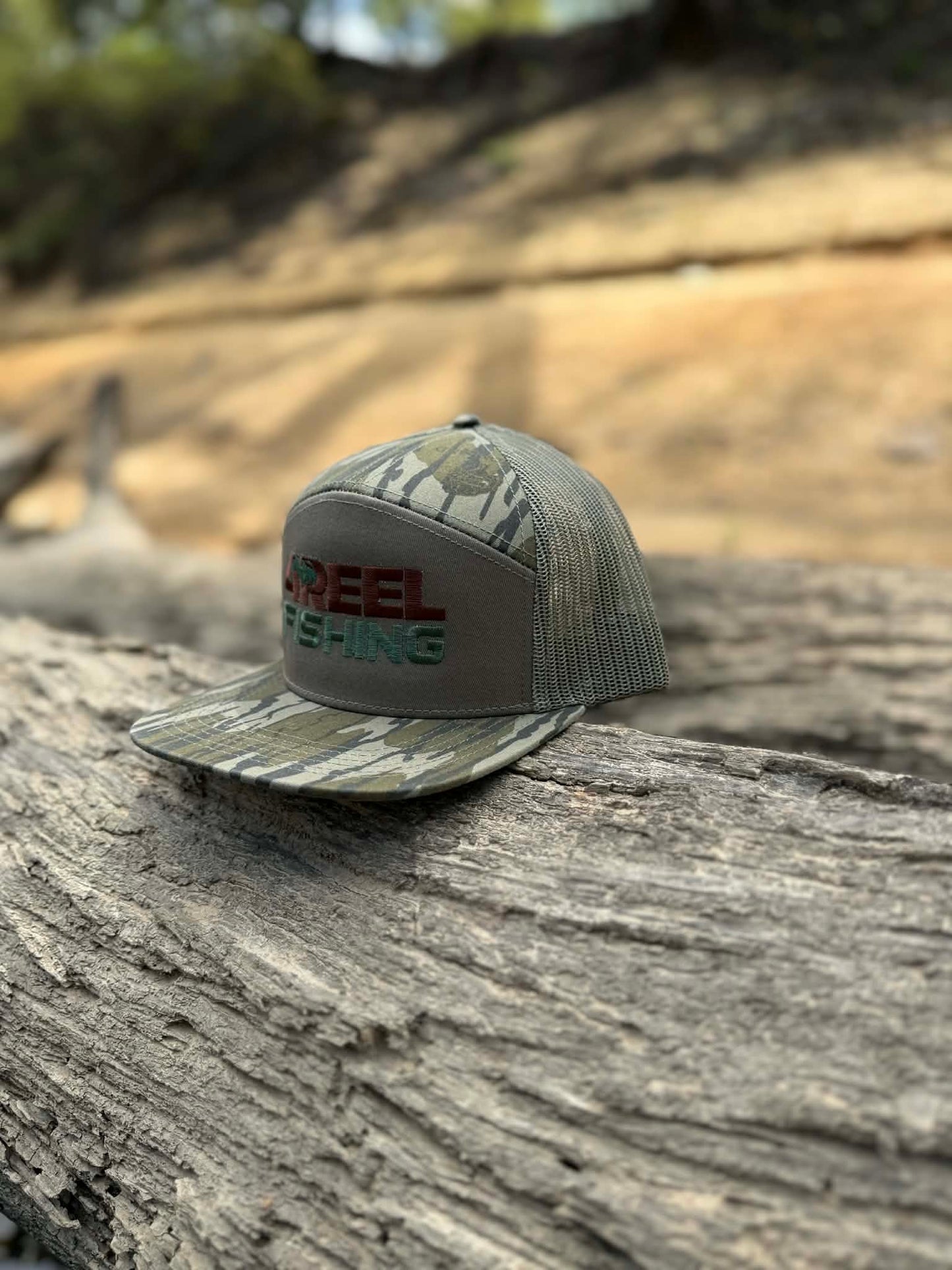 4Reel First Cast Collection 7 Panel - Camo/Green